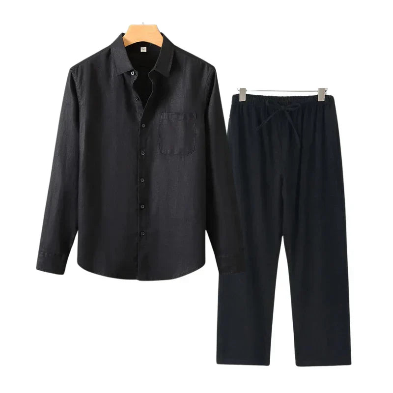 Modaura™ | Linnen Combo Longsleeve