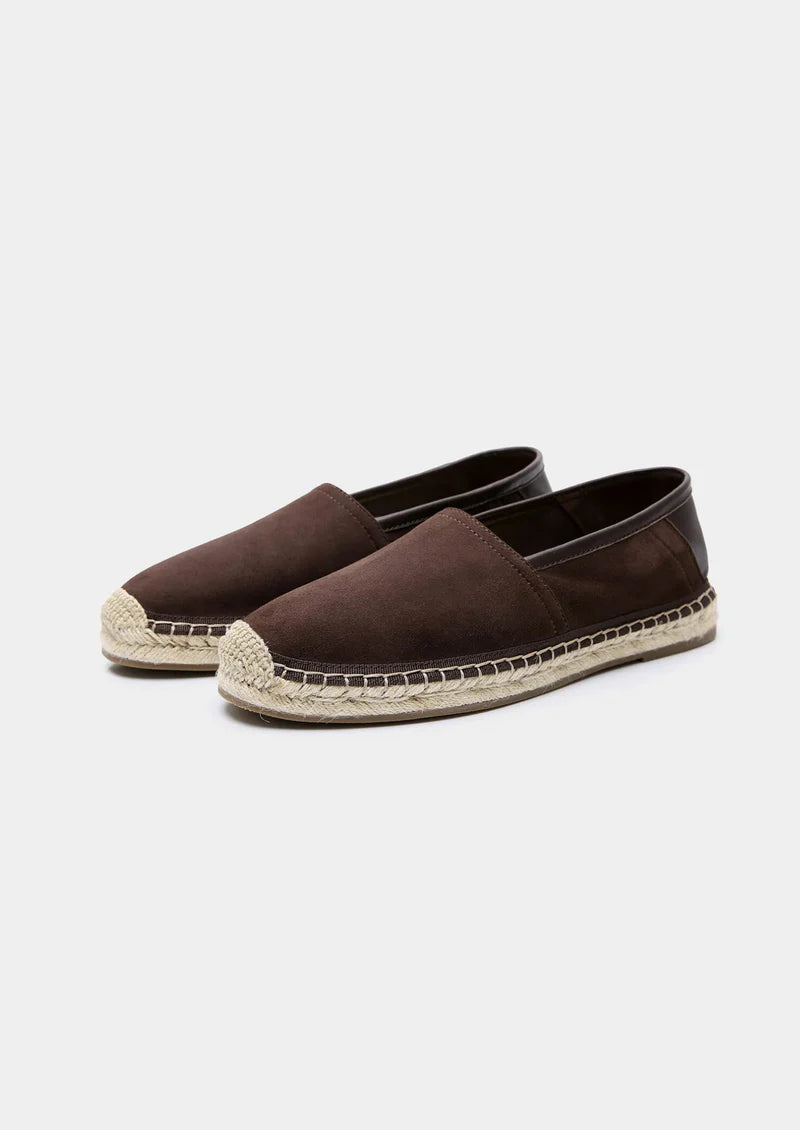 SEASIDE ESPADRILLES - Donkerbruin