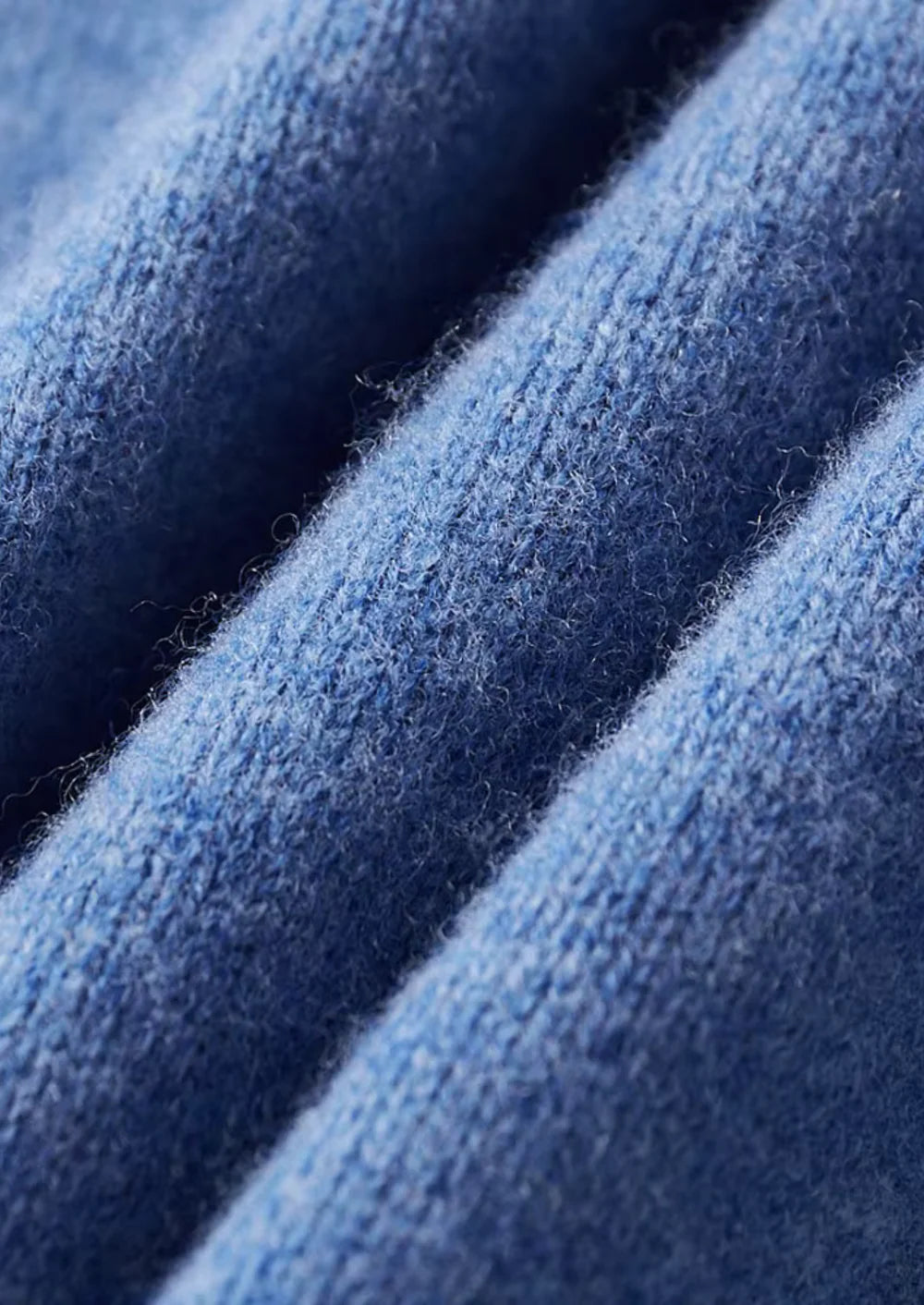 PURE EXTRA-FINE MERINO WOOL HALF ZIP SWEATER