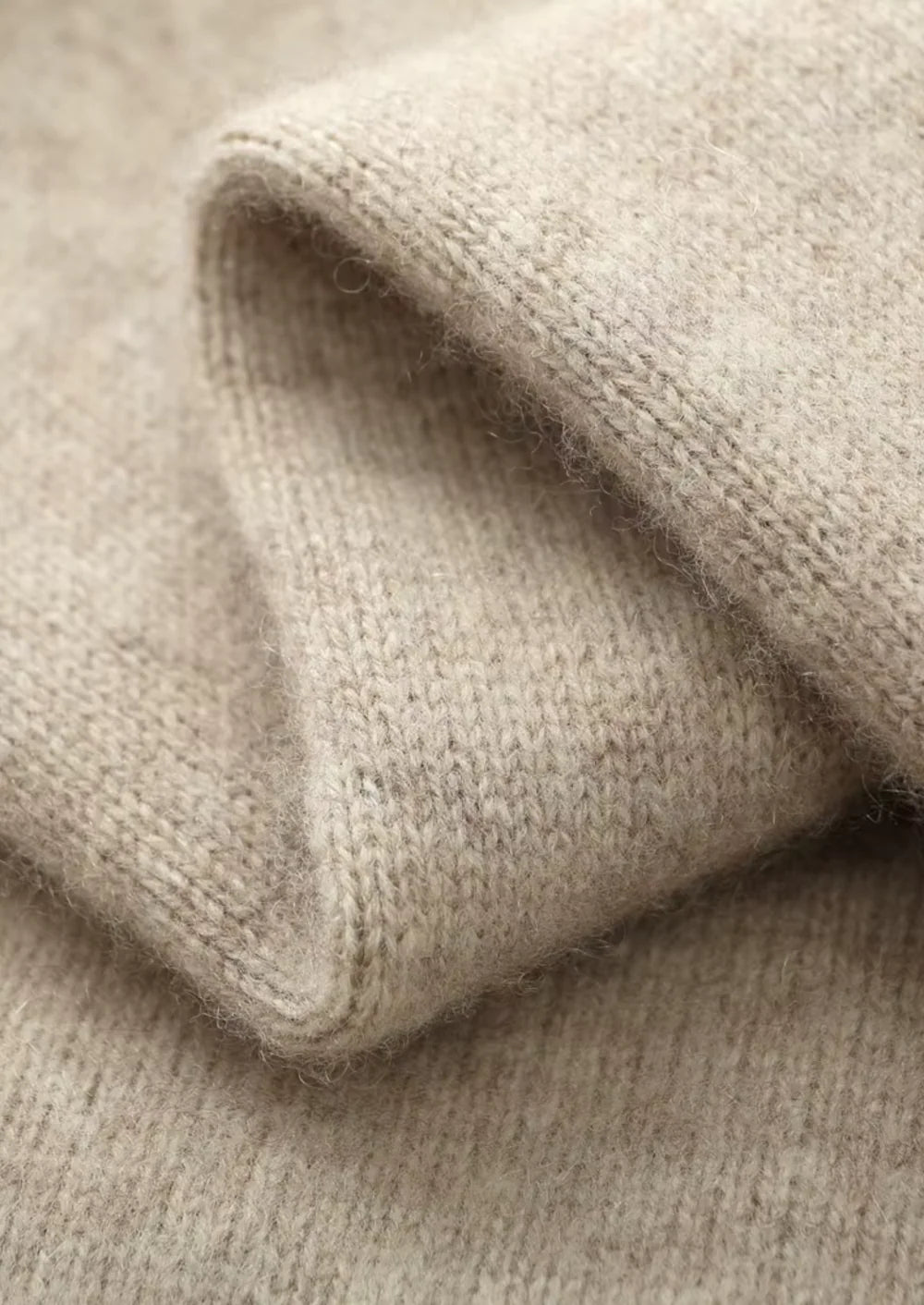 PURE EXTRA-FINE MERINO WOOL ZIPPER CARDIGAN
