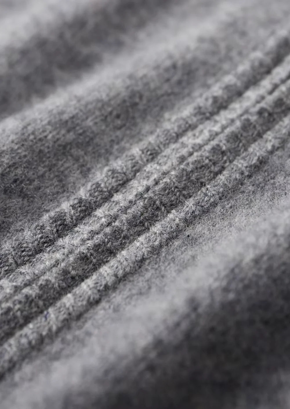 CARDIGAN ZIPPÉ BICOLORE EN PURE LAINE MÉRINOS EXTRA-FINE