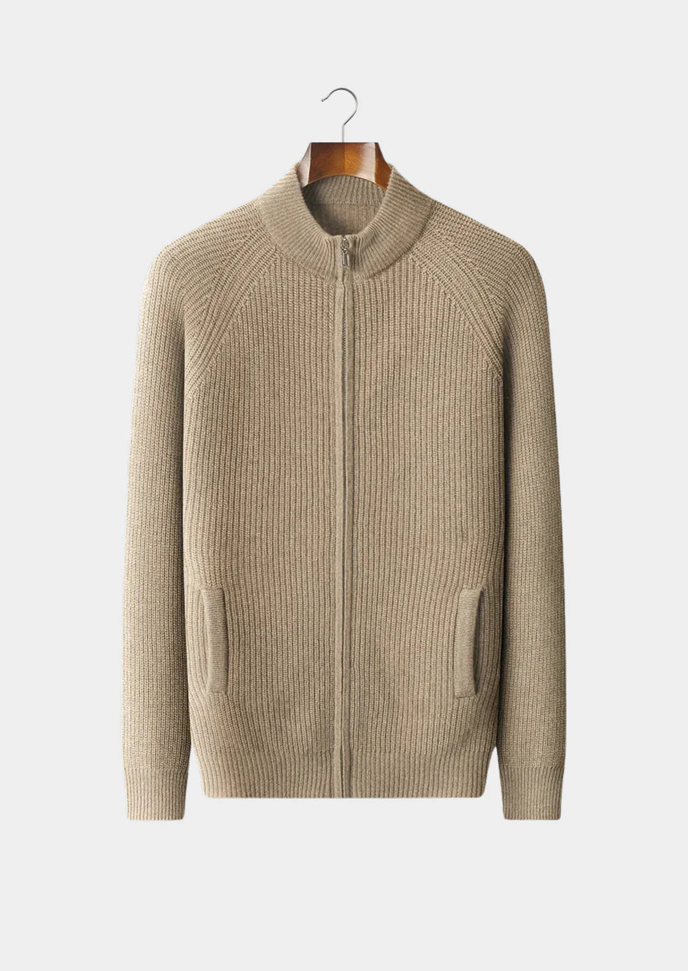 PREMIUM CASHMERE RIBBED VEST