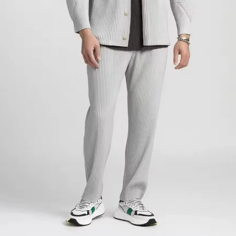 Modaura™ | Ribbed Cotton Pantalon