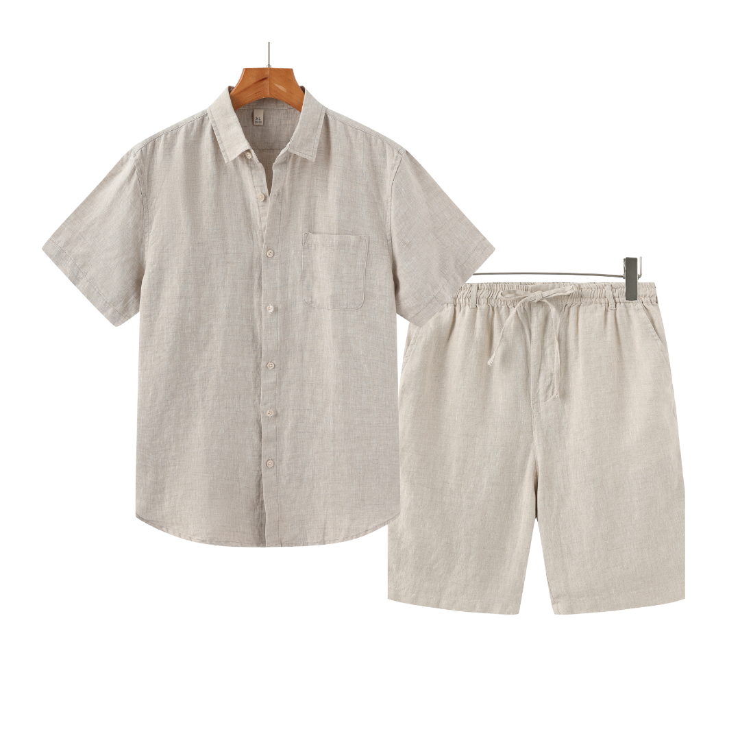 Modaura™ | Linnen Combo Korte Broek