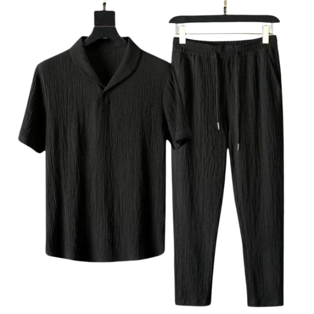 Modaura™ | Polo & pantalon katoen