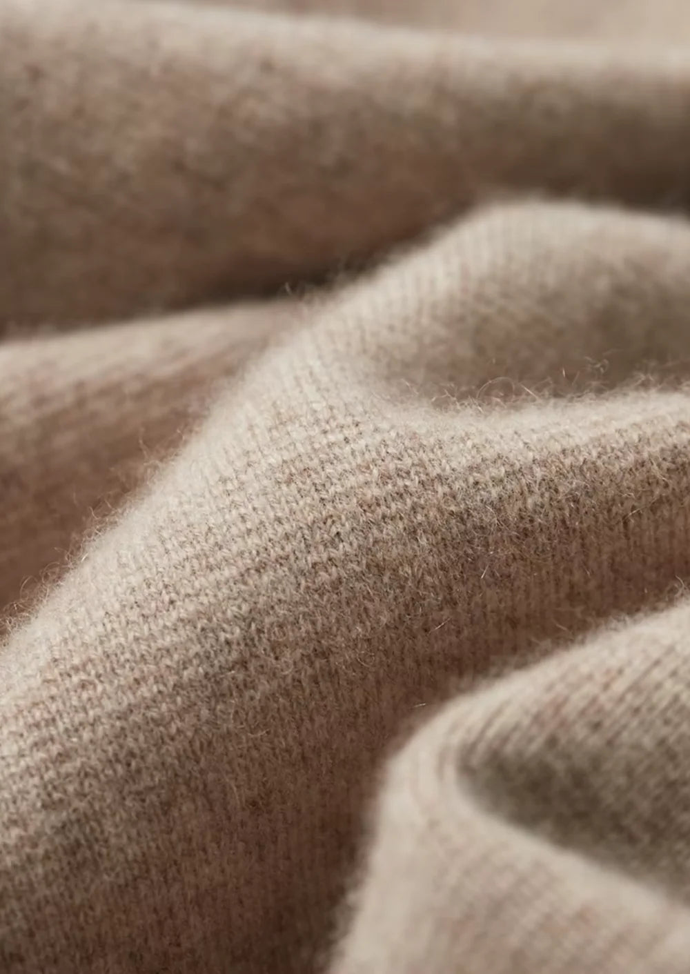 PURE EXTRA-FINE MERINO WOOL ZIP POLO CARDIGAN