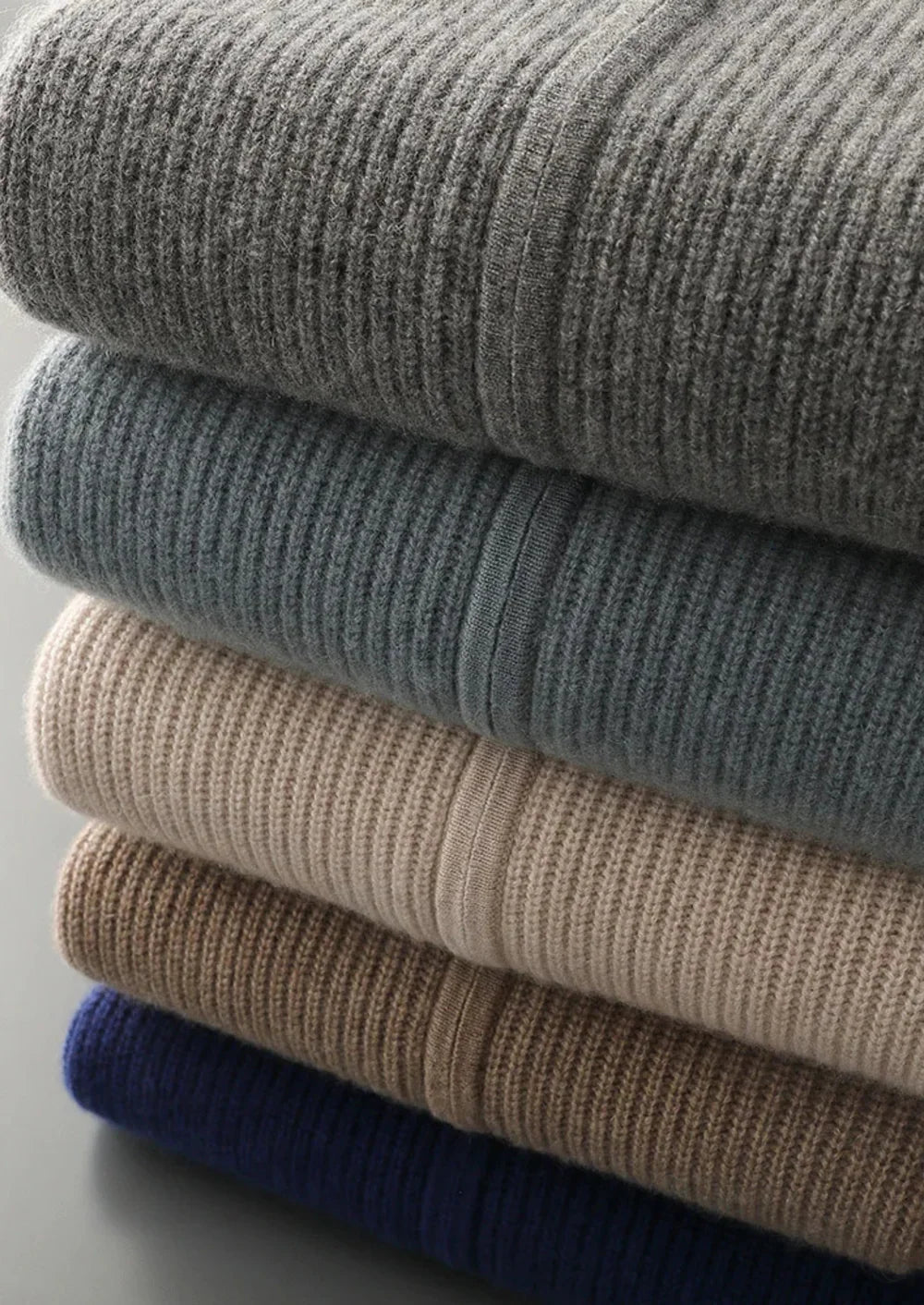 PREMIUM CASHMERE RIBBED VEST