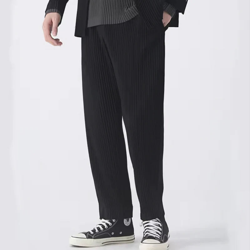 Modaura™ | Ribbed Cotton Pantalon