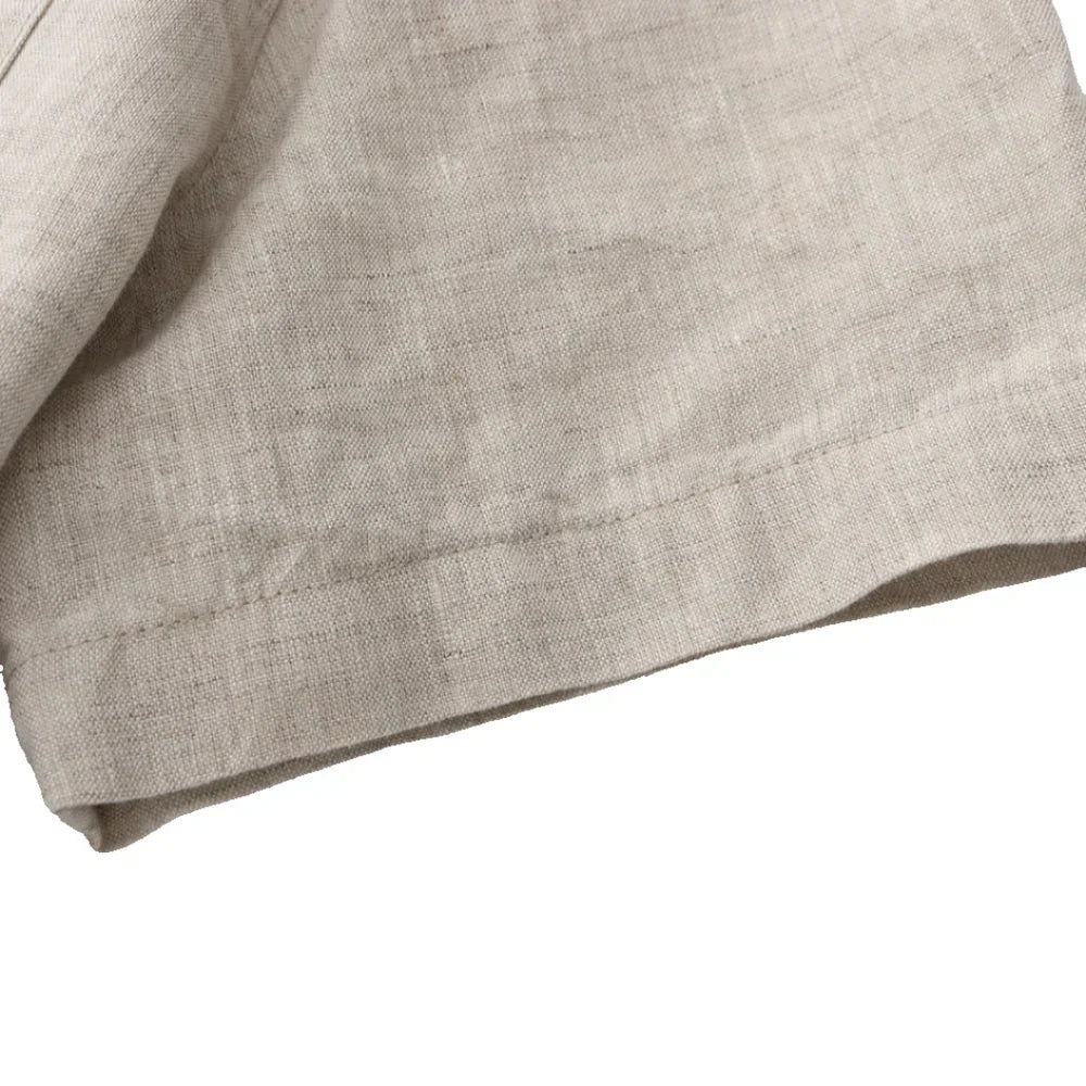 Modaura™ | Linnen shirt korte mouw