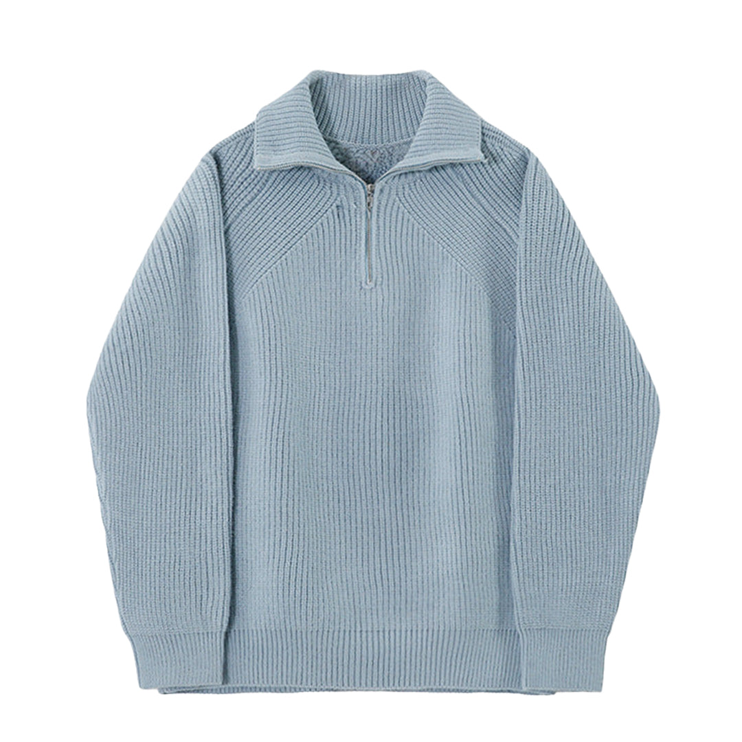 Modaura™ | Pull Azure à quart de zip