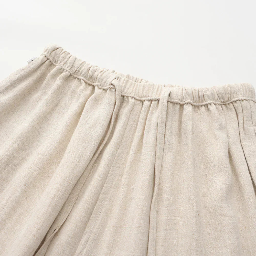 Modaura™ | Linnen Slim Fit Pantalon