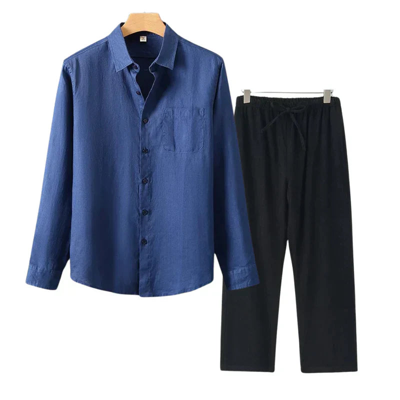 Modaura™ | Linnen Combo Longsleeve