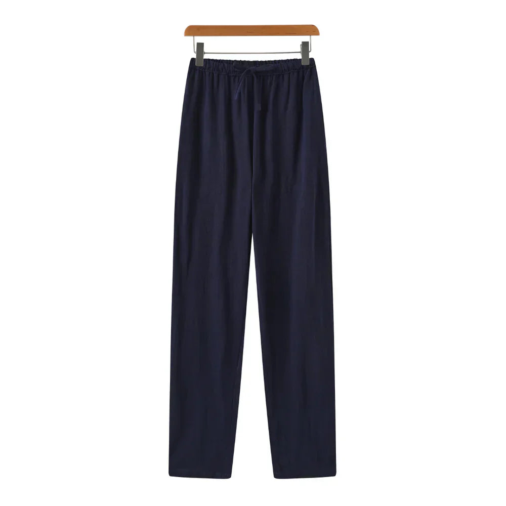 Modaura™ | Linnen Slim Fit Pantalon