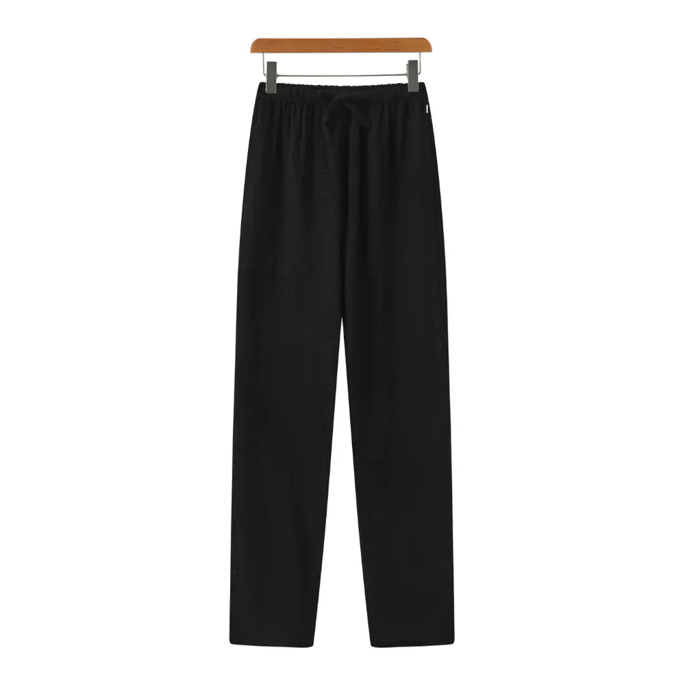 Modaura™ | Linnen Slim Fit Pantalon