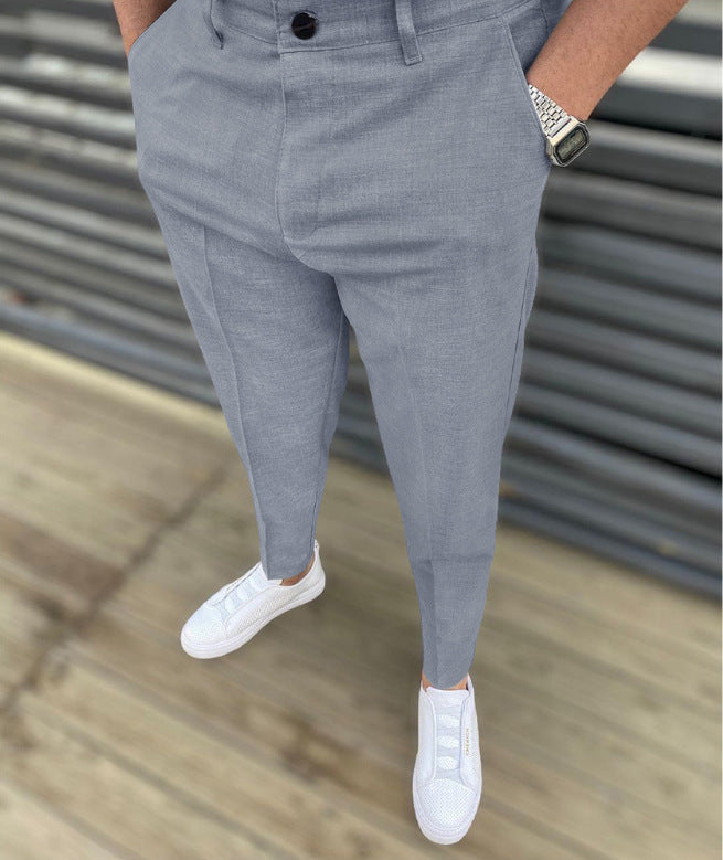 Modaura™ | Slim Fit Casual Broek