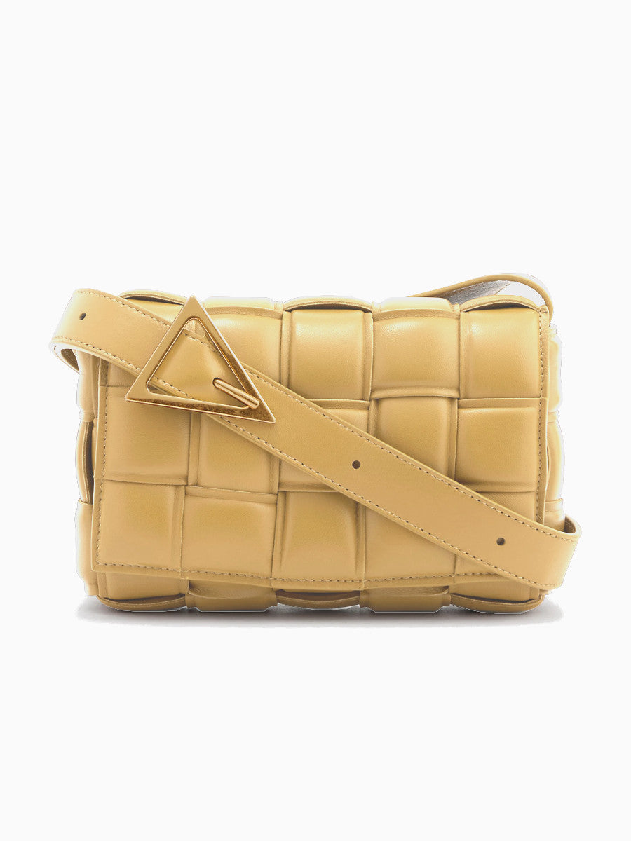 Modaura - Woven Padded Leather Bag