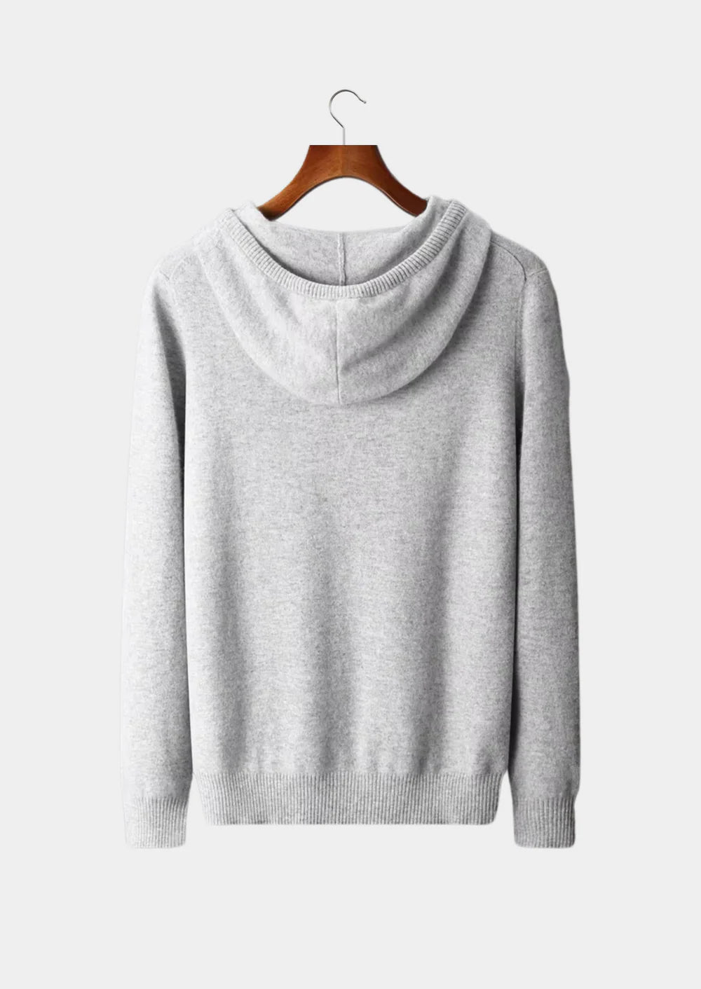 PURE EXTRA-FINE MERINO WOOL LEISURE HOODIE