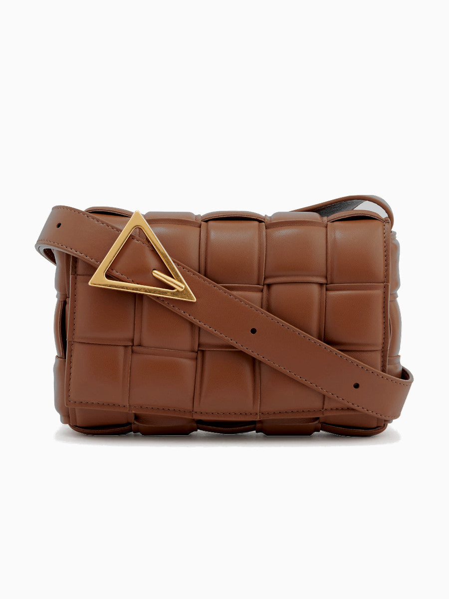 Modaura - Woven Padded Leather Bag