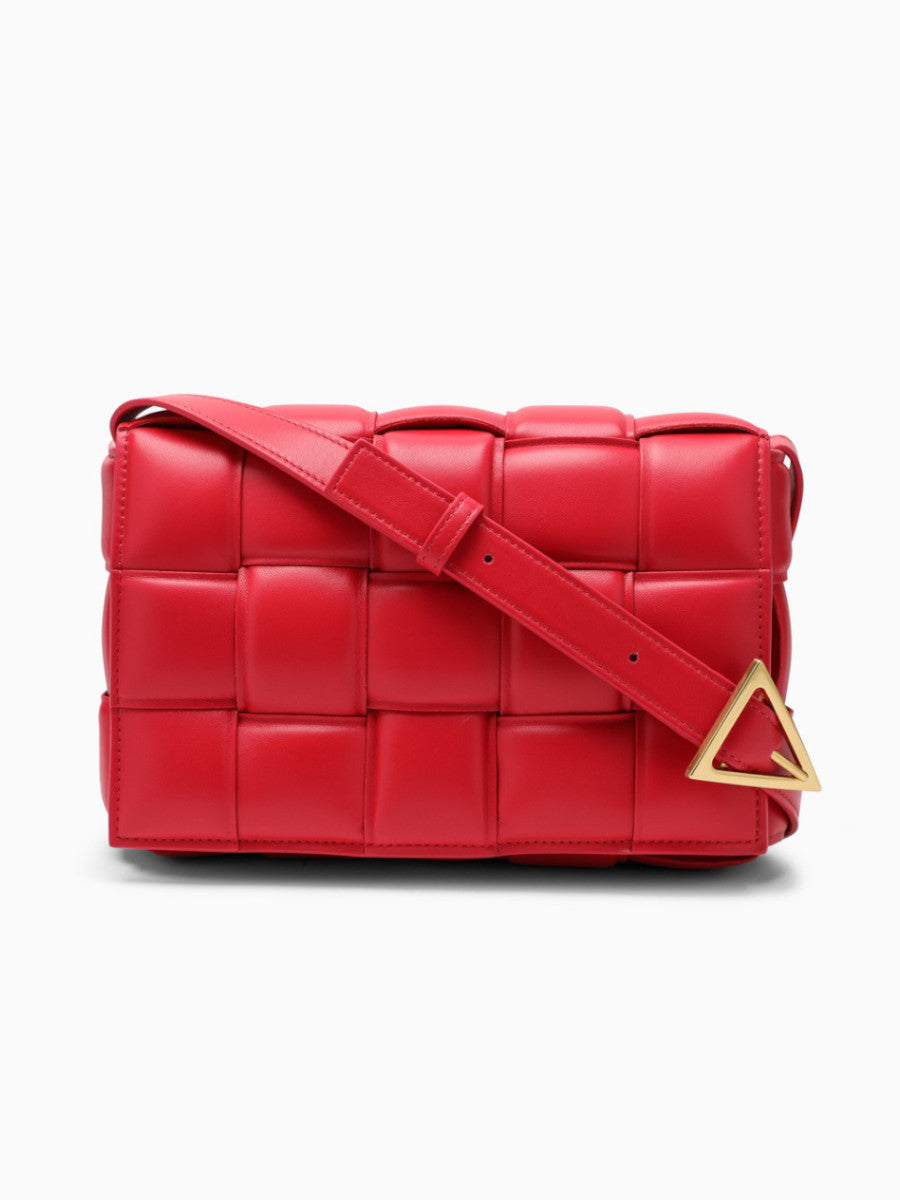 Modaura - Woven Padded Leather Bag