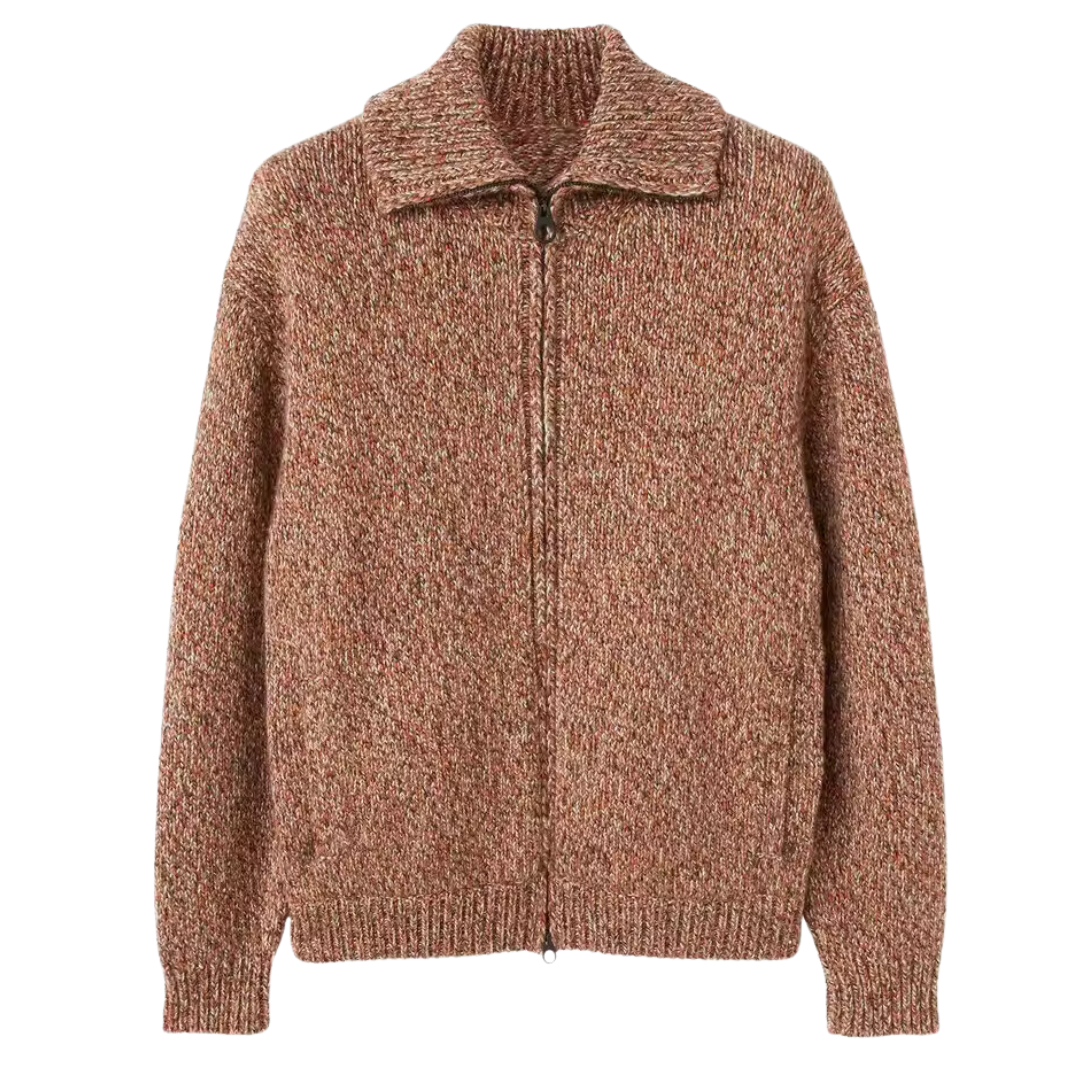 Modaura™ | BOMBER ZIPPÉ EN LAINE D'ALPAGA