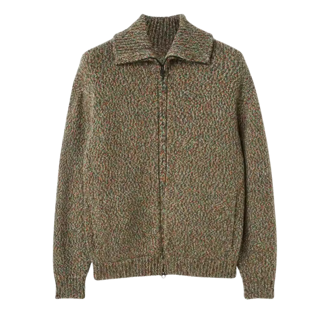 Modaura™ | BOMBER ZIPPÉ EN LAINE D'ALPAGA